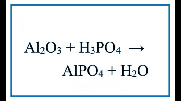 Cơ chế phản ứng h3po4 + al ở nhiệt độ và áp suất nào?