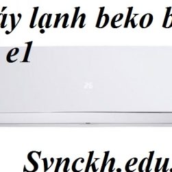 máy lạnh beko báo lỗi e1