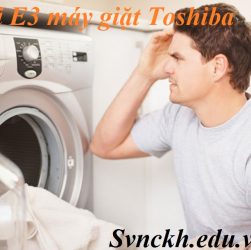 Lỗi E3 máy giặt Toshiba