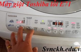 Máy giặt Toshiba lỗi E71