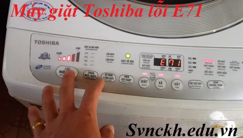 Máy giặt Toshiba lỗi E71