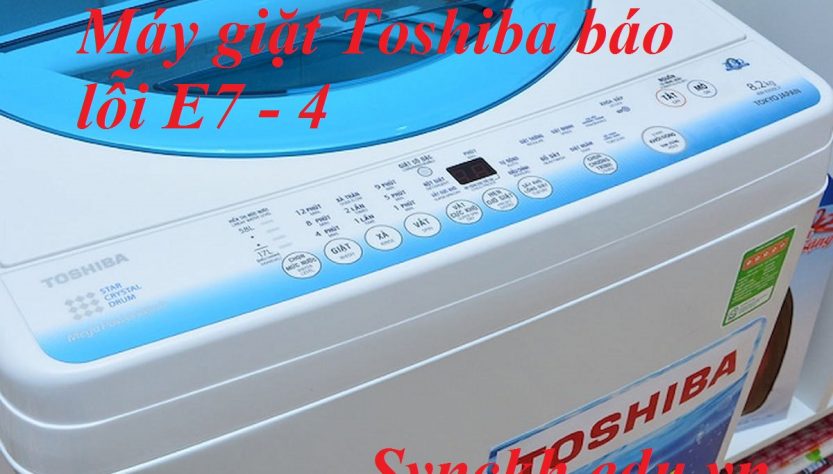 máy giặt Toshiba báo lỗi E7 - 4
