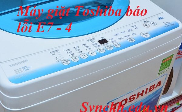 máy giặt Toshiba báo lỗi E7 - 4