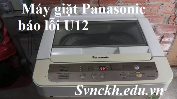 Máy giặt Panasonic báo lỗi U12